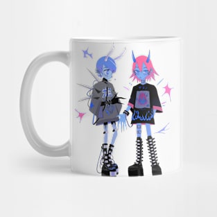 Alternate aliens (transparent) Mug